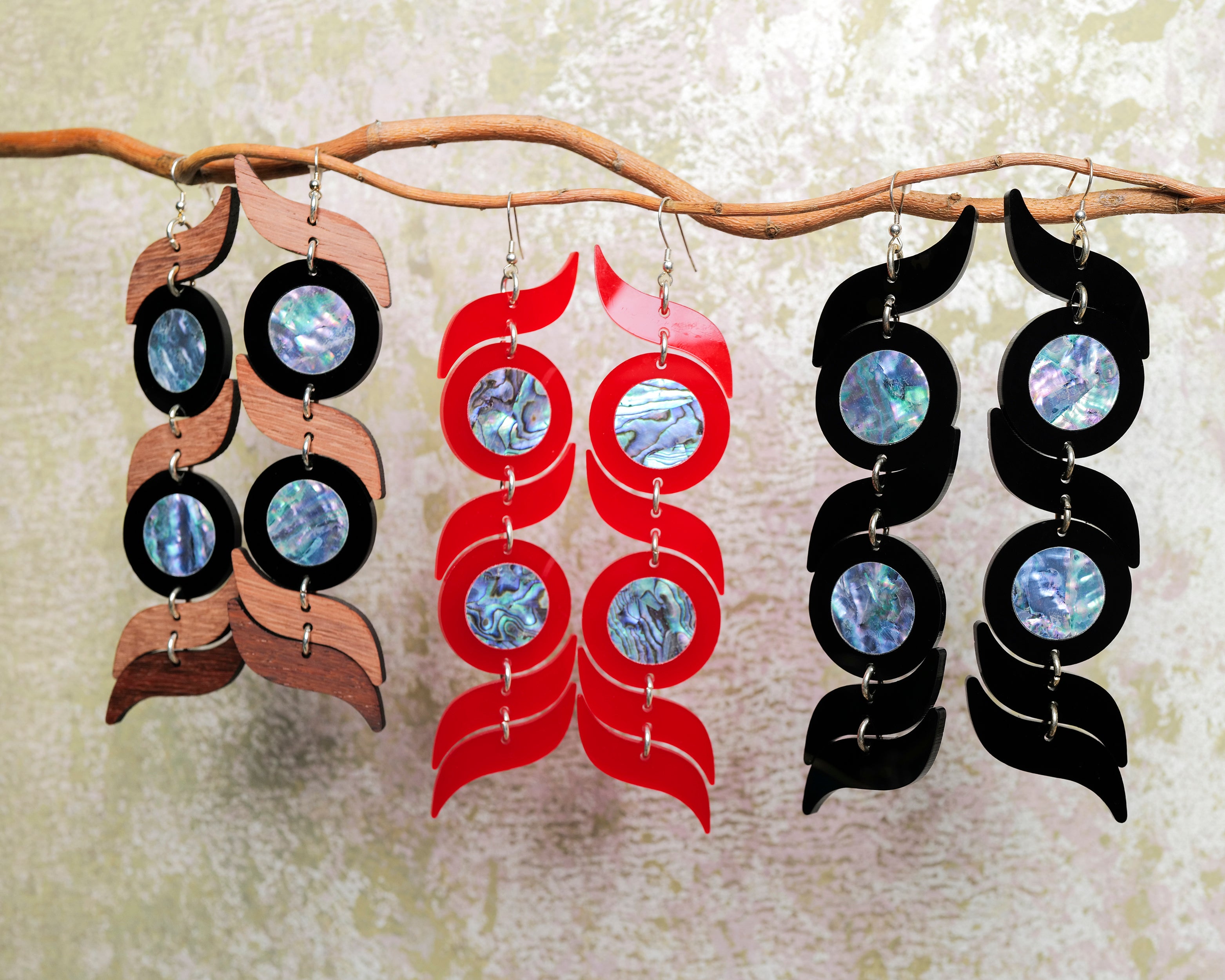 562 | Project 562 Earrings | Black + Cedar