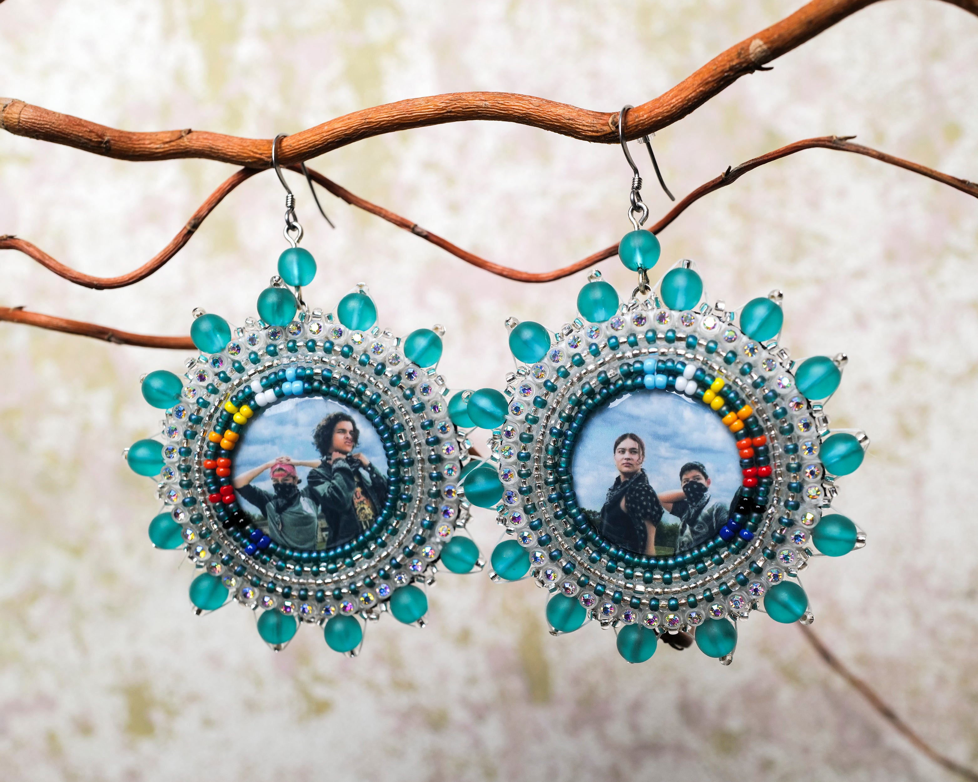 MB | Earrings | Rez Dogs Beaded
