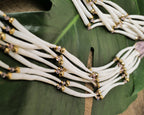 M.J. Designs | ‘Éx̣sex̣s Láatis Dentalium Flower | Necklace