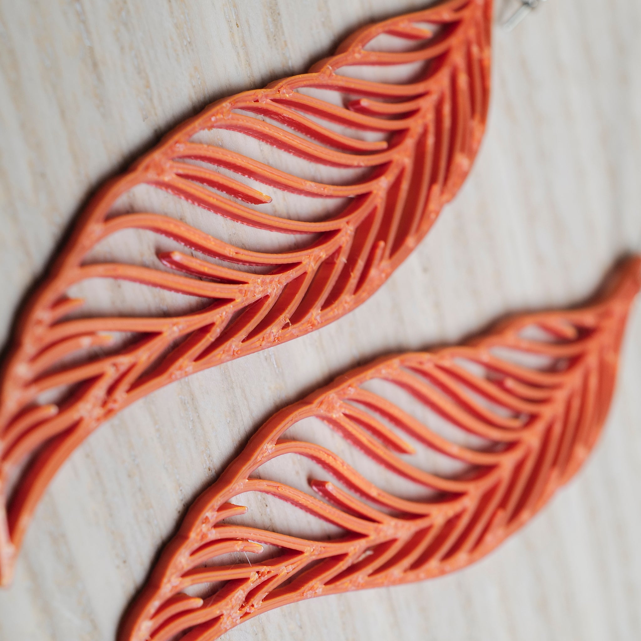 LH | Earrings | Large Feather Assorted