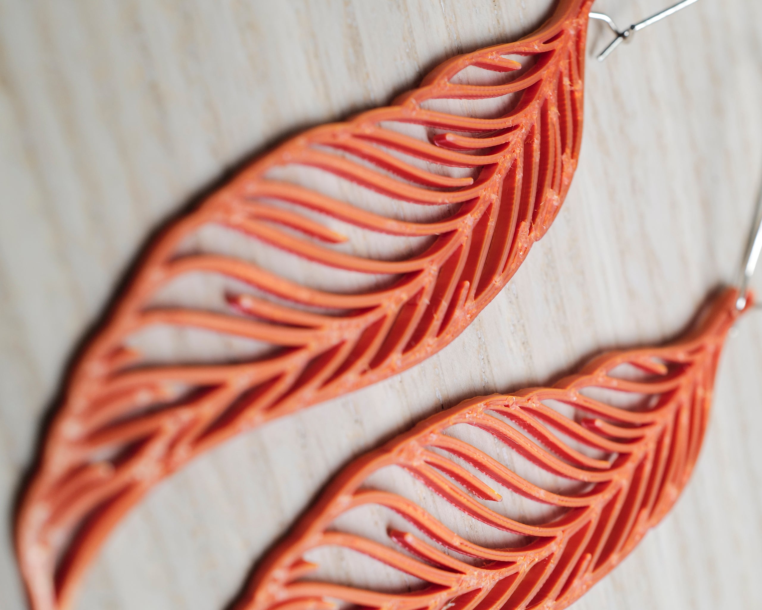 LH | Earrings | Large Feather Assorted