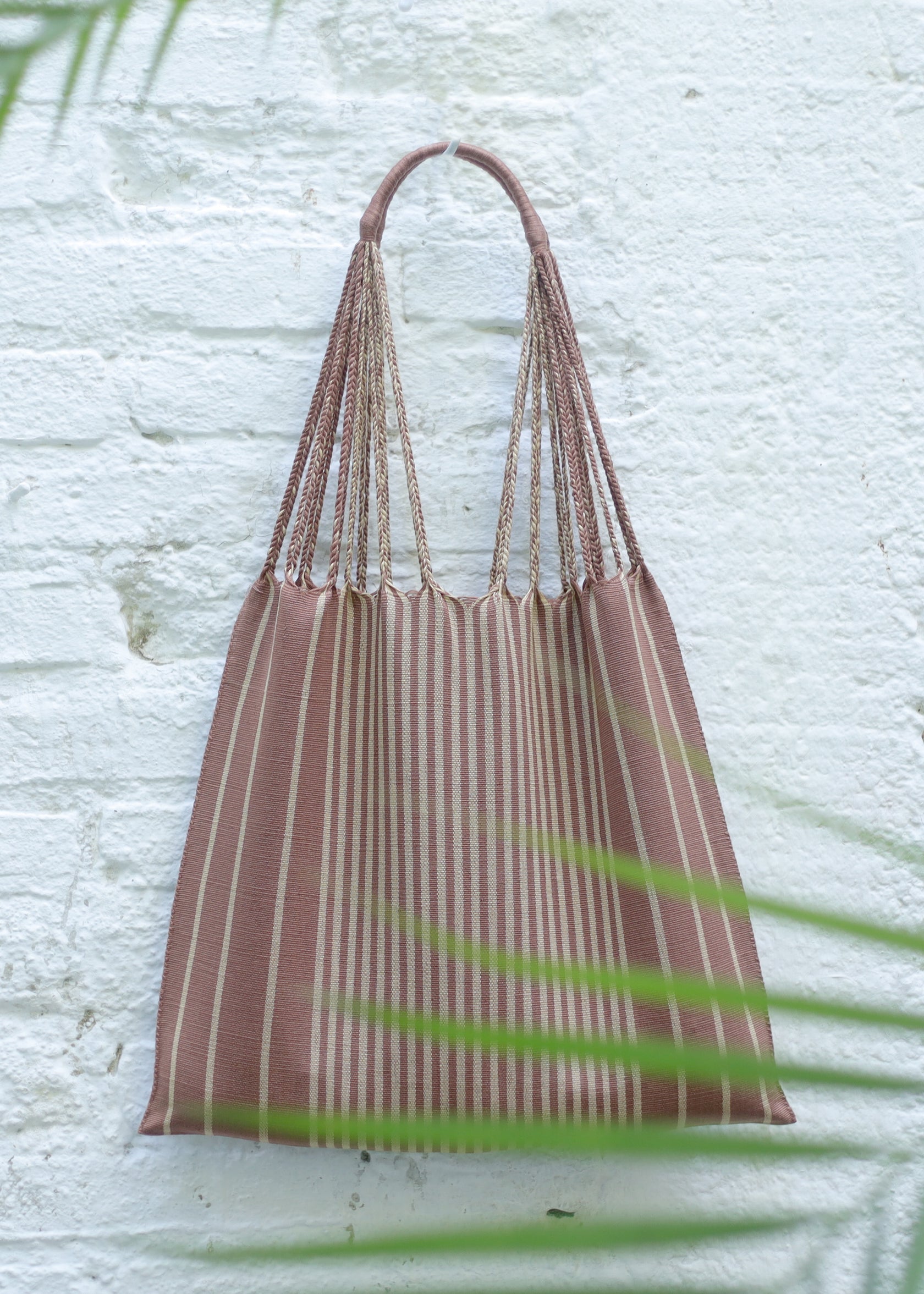 LUZ | Las Rayas Tote | Cafe Con Leche