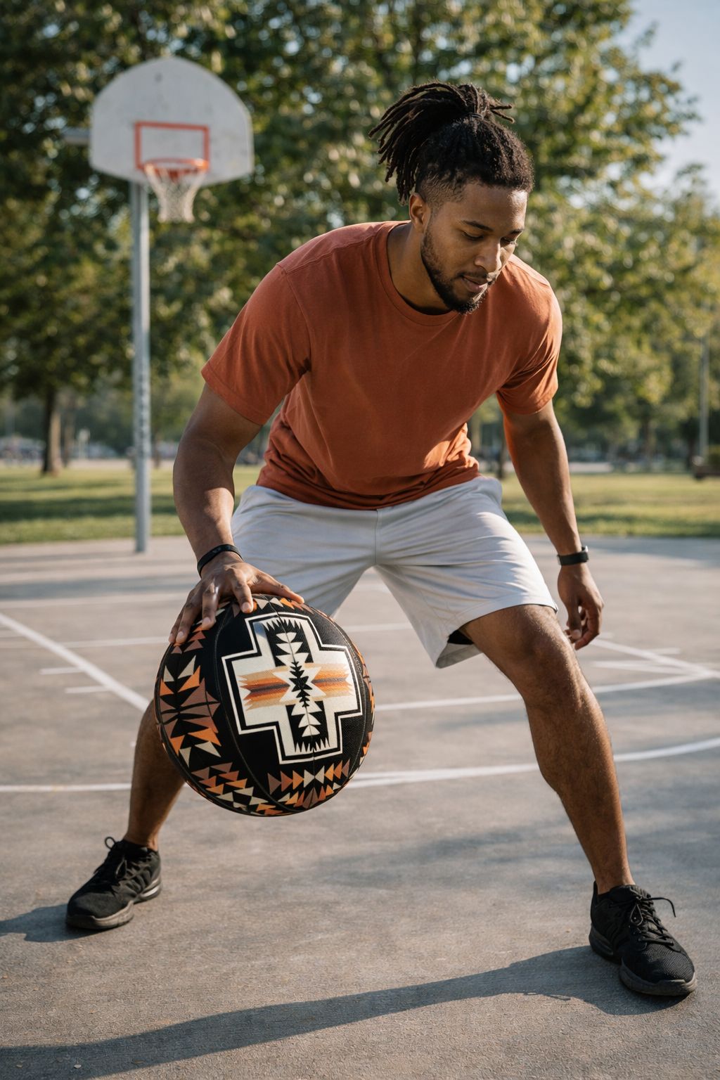 Native American Design Basketball by Nativo