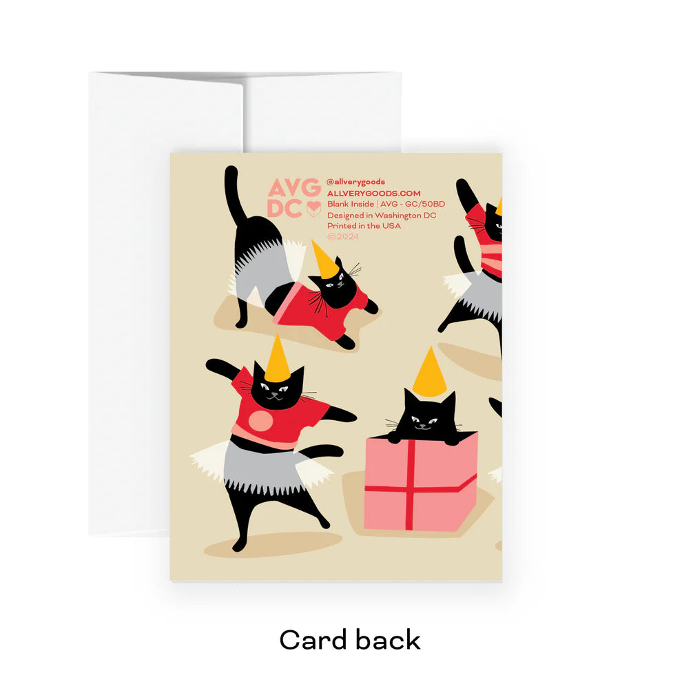 Birthday Moves (Go Shorty) Greeting Card by All Very Goods