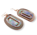 CCW | Earrings | Abalone Ovoid