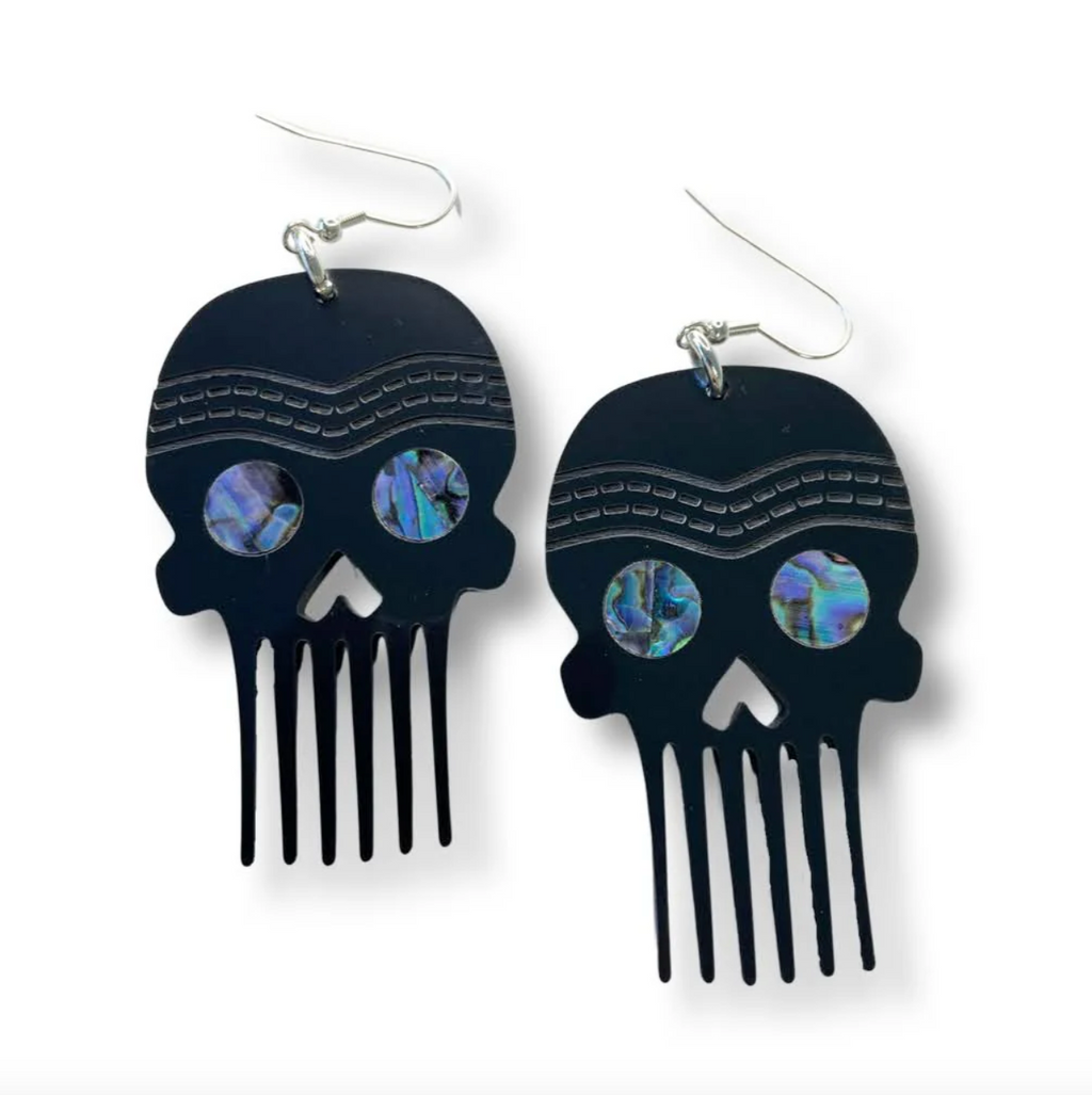CCW | Skull Comb Earrings