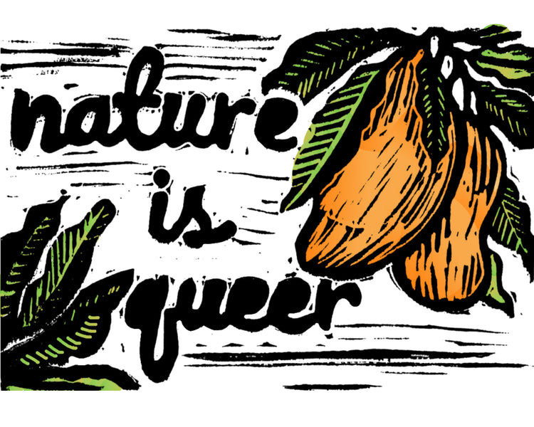 Maese Art | Sticker | Nature is Queer