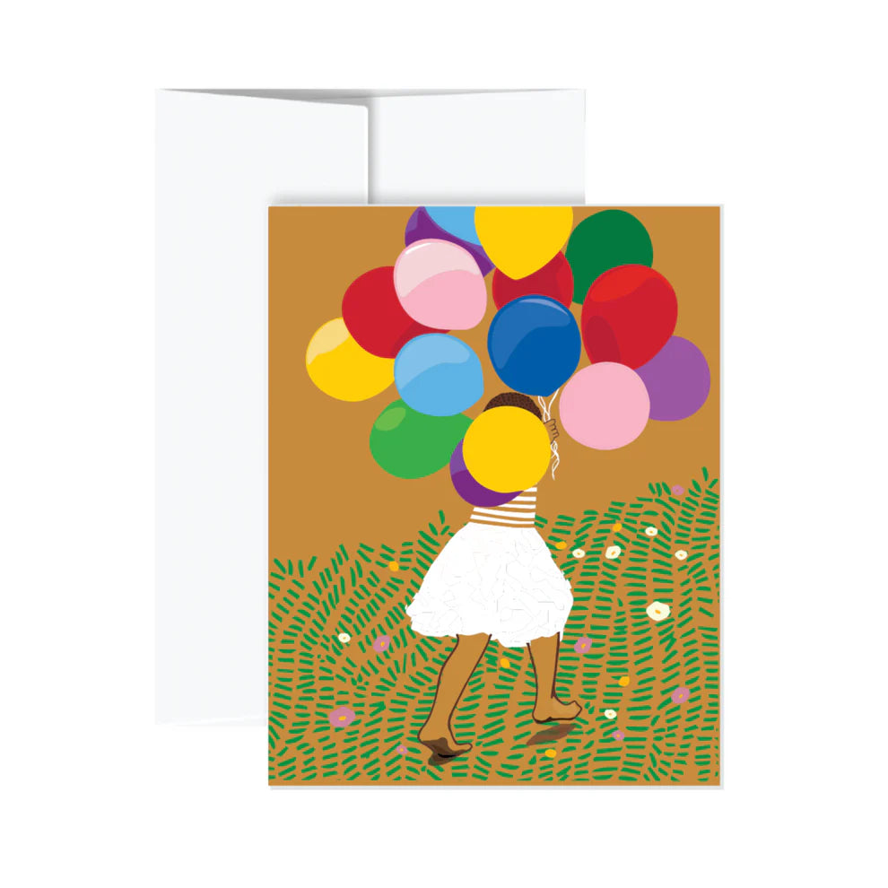 Your Day (Balloons) Greeting Card by All Very Goods