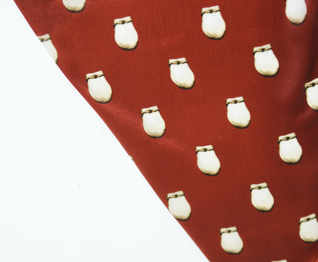 Elk Ivory Silk Scarf by by Bethany Yellowtail