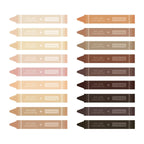 TL| Stationery| We Are Colorful skin tone crayon set