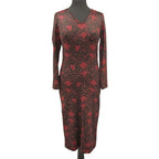 Ay Lelum | Recycled Fleece V-Neck Dress | White