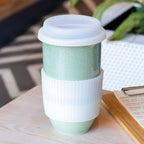 Emerald Ceramic Travel Mug by Nova Ceramics Travel Mugs