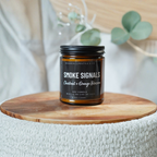 Smoke Signals Chestnut + Orange Candle by Mashkiki Lifestyle & Co.