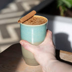 Aurora Ceramic Travel Cup 16oz | Reusable Coffee Tumbler by Nova Ceramics Travel Mugs