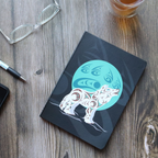 Hardcover Journals w/ Contemporary Indigenous Design: Grizzly by Made by Humans