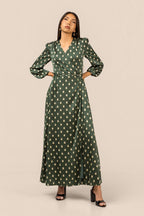 Elk Ivory Maxi Wrap Dress by B.Yellowtail