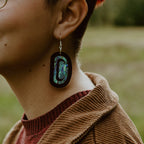 CCW | Abalone Ovoid Earrings