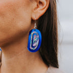 CCW | Abalone Ovoid Earrings