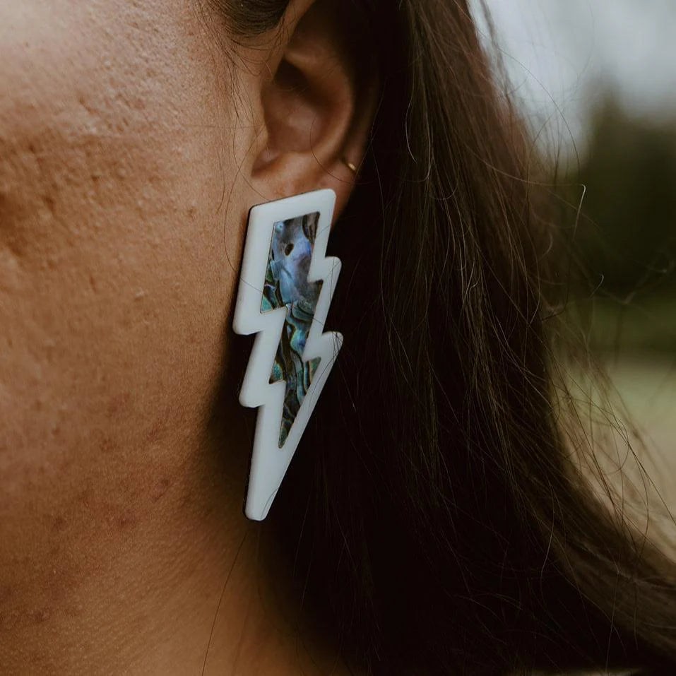 CCW | Earrings | Lightning Bolt