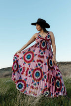 Maxi Star Quilt Dress by Bethany Yellowtail