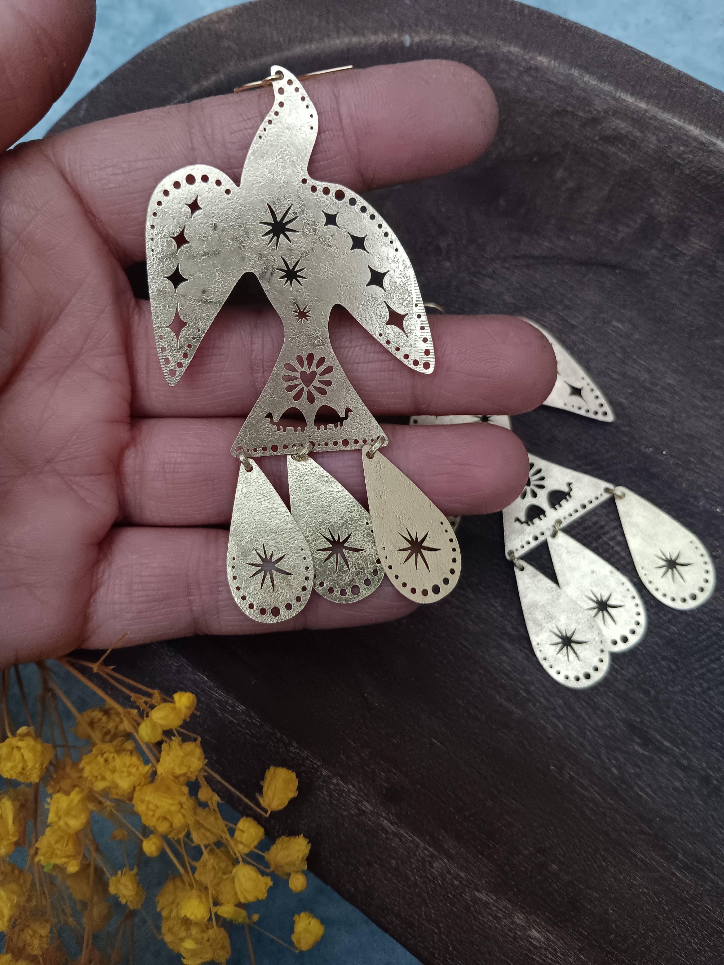 Eagle Oulanka Earrings by Gulushu