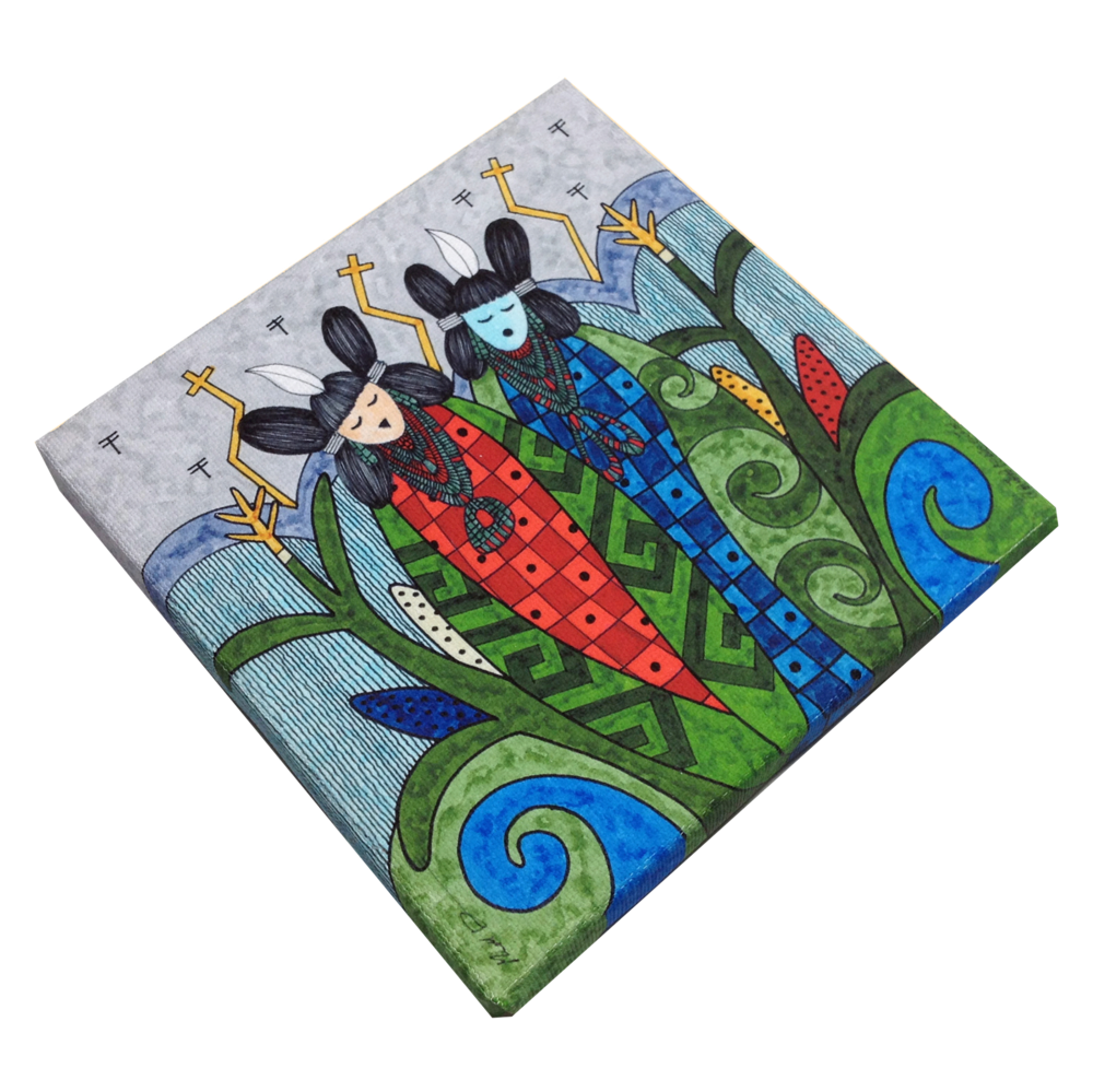 Mini Canvas Prints by Fourth World Design