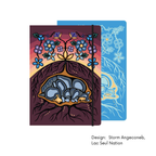 Hardcover Journals w/ Contemporary Indigenous Design: Grizzly by Made by Humans