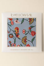 Floral Bloom Silk Scarf by Bethany Yellowtail
