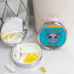 Pill Boxes with Contemporary Indigenous Design