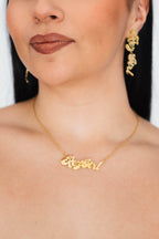 "Rez Girl" Necklace by Bethany Yellowtail