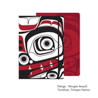 Hardcover Journals w/ Contemporary Indigenous Design: Grizzly by Made by Humans