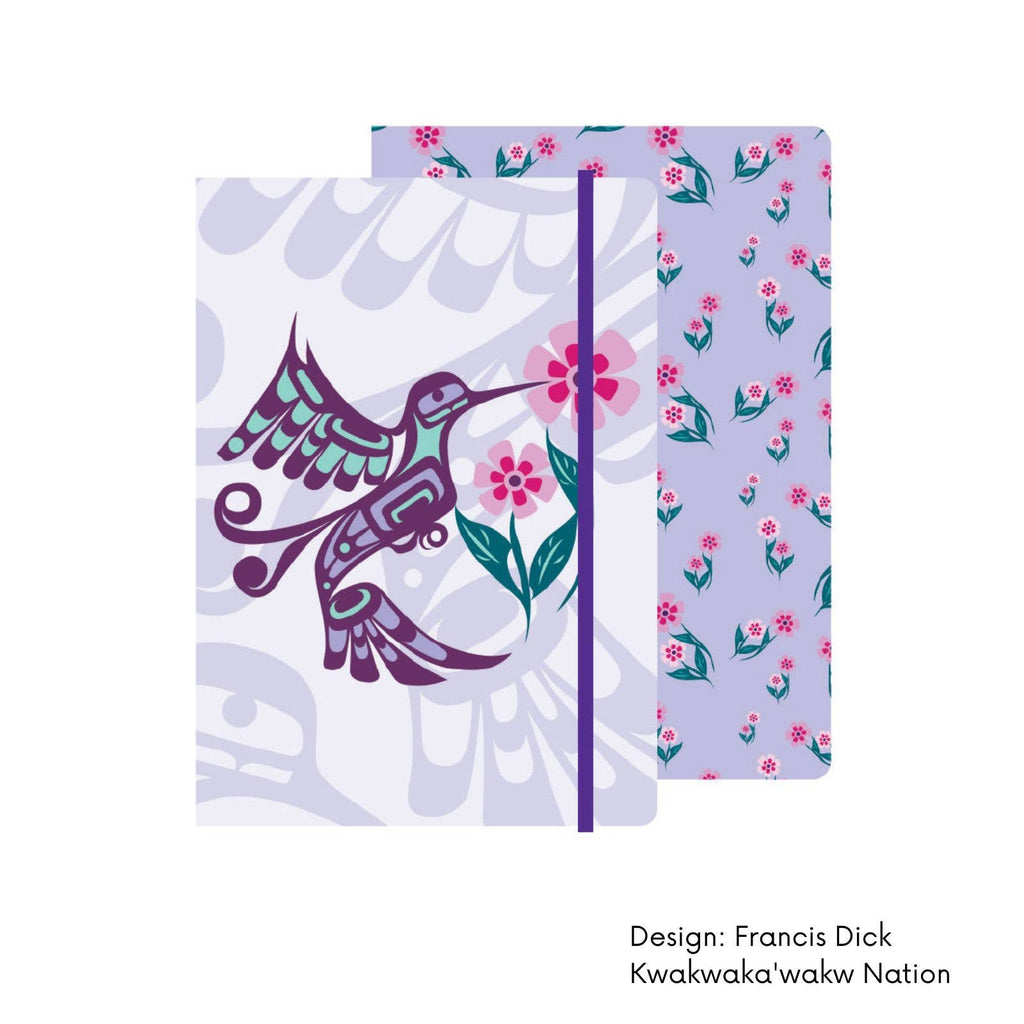 Hardcover Journals w/ Contemporary Indigenous Design: Grizzly by Made by Humans