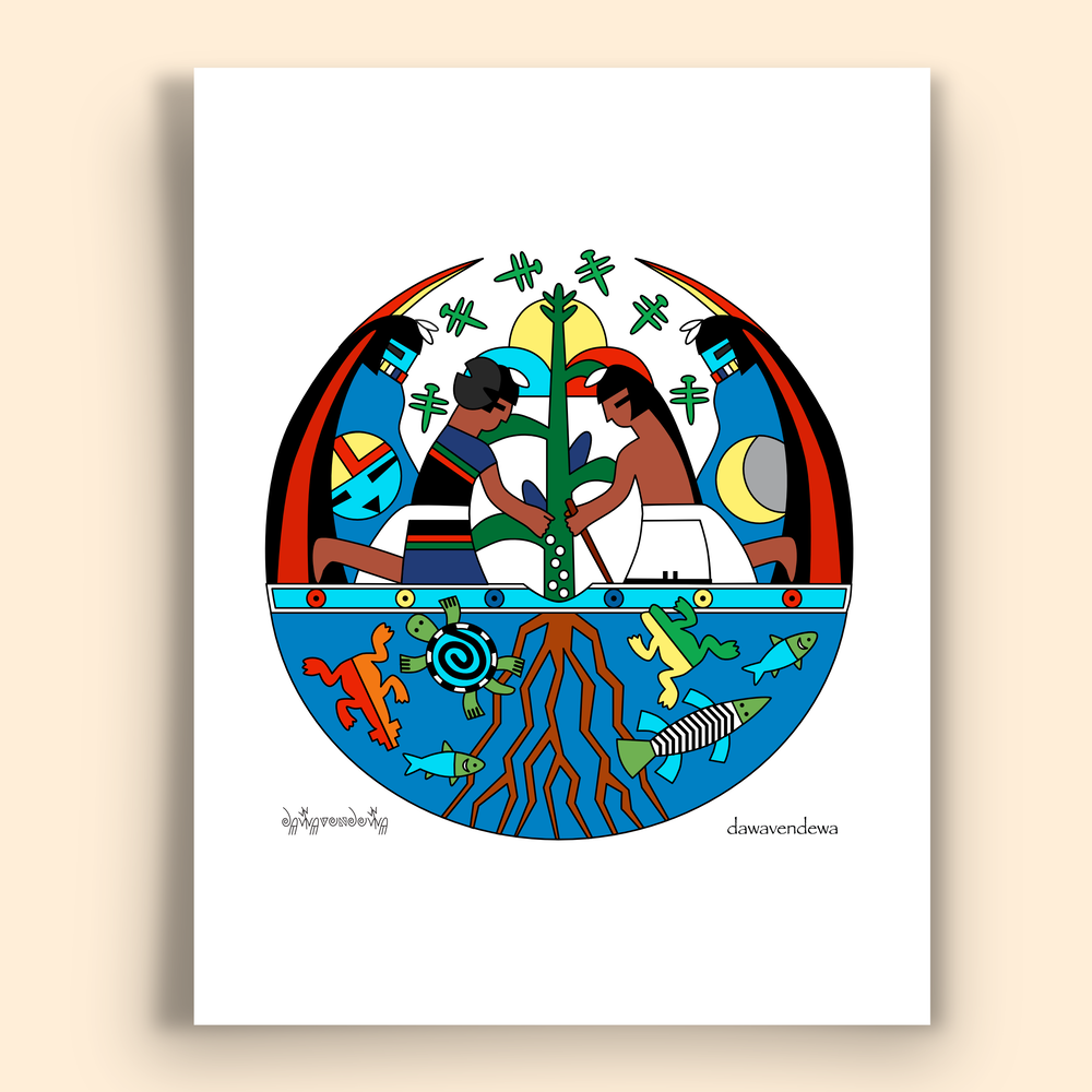 Greeting Note Cards by Fourth World Design