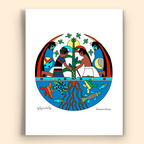 Greeting Note Cards by Fourth World Design