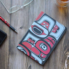 Hardcover Journals w/ Contemporary Indigenous Design: Grizzly by Made by Humans