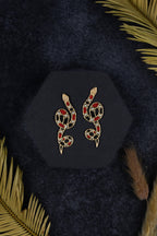 Coral Snake Earrings by Mountain Maiden