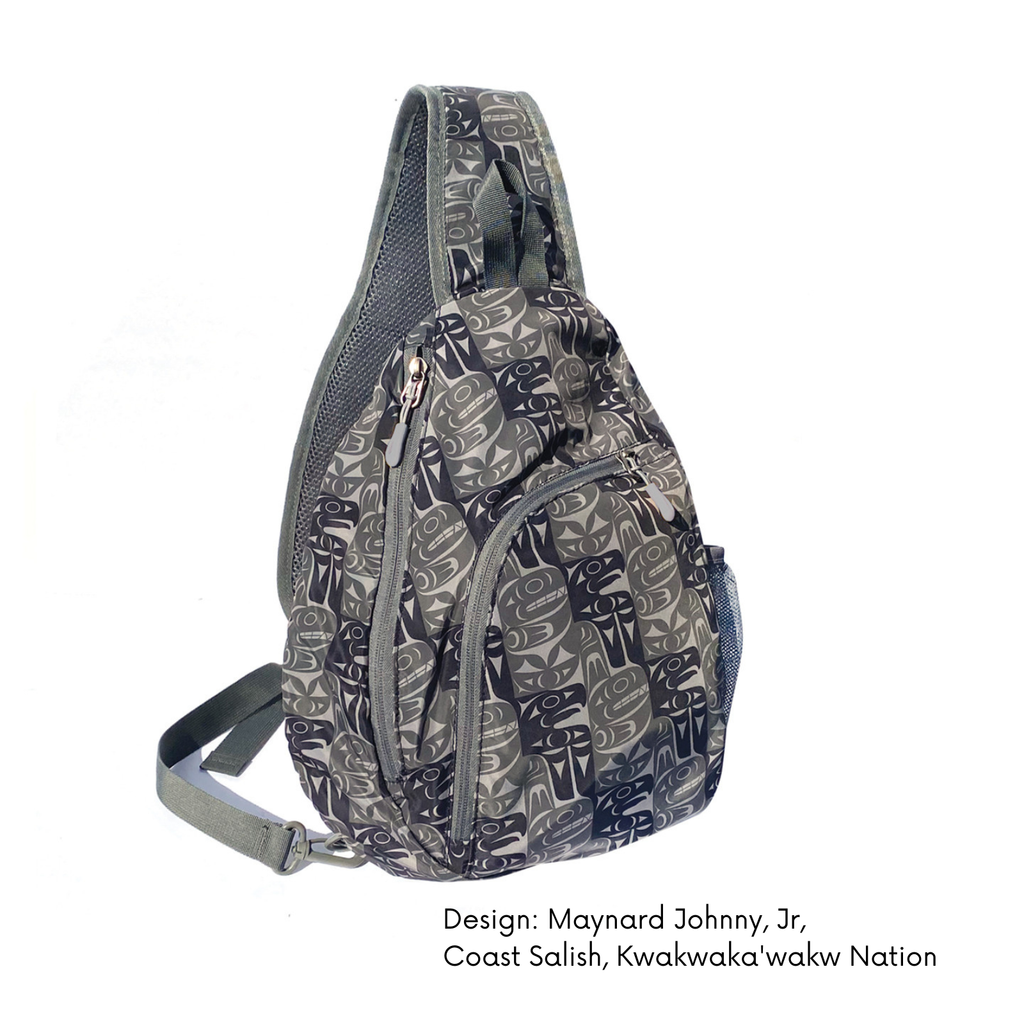 Contemporary Indigenous Design: Traditions Sling Pack by Made by Humans