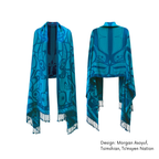 Shawl w/ Contemporary Indigenous Design: Empowerment by Made by Humans