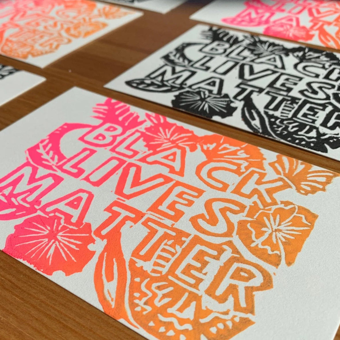 Maese | Block Print | Black Lives Matter