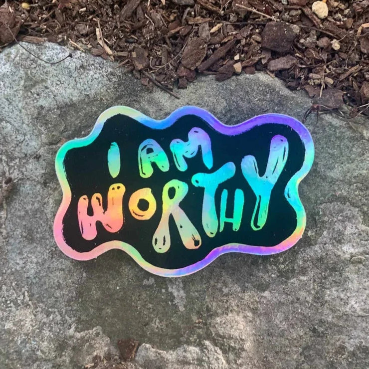 Maese Art | Sticker | I Am Worthy