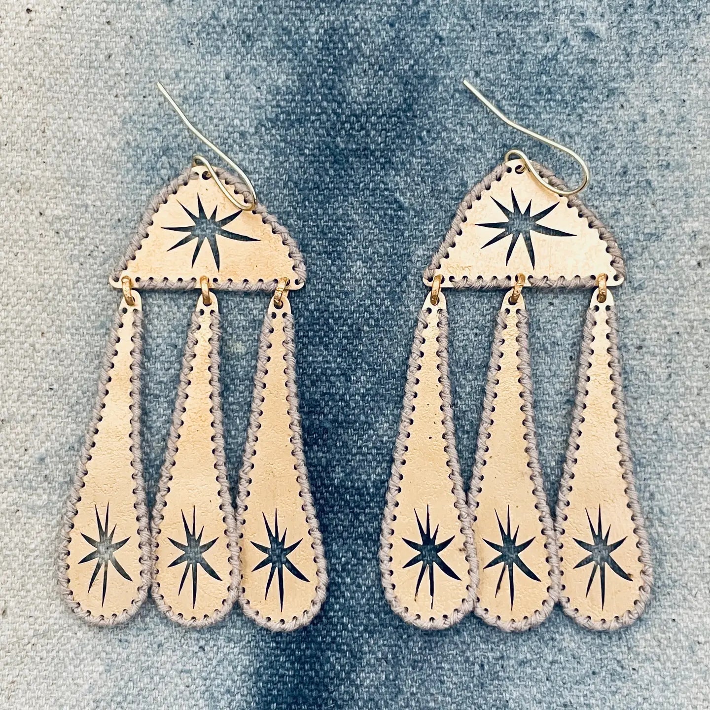 MM | Earrings | Komodo Brass dangles