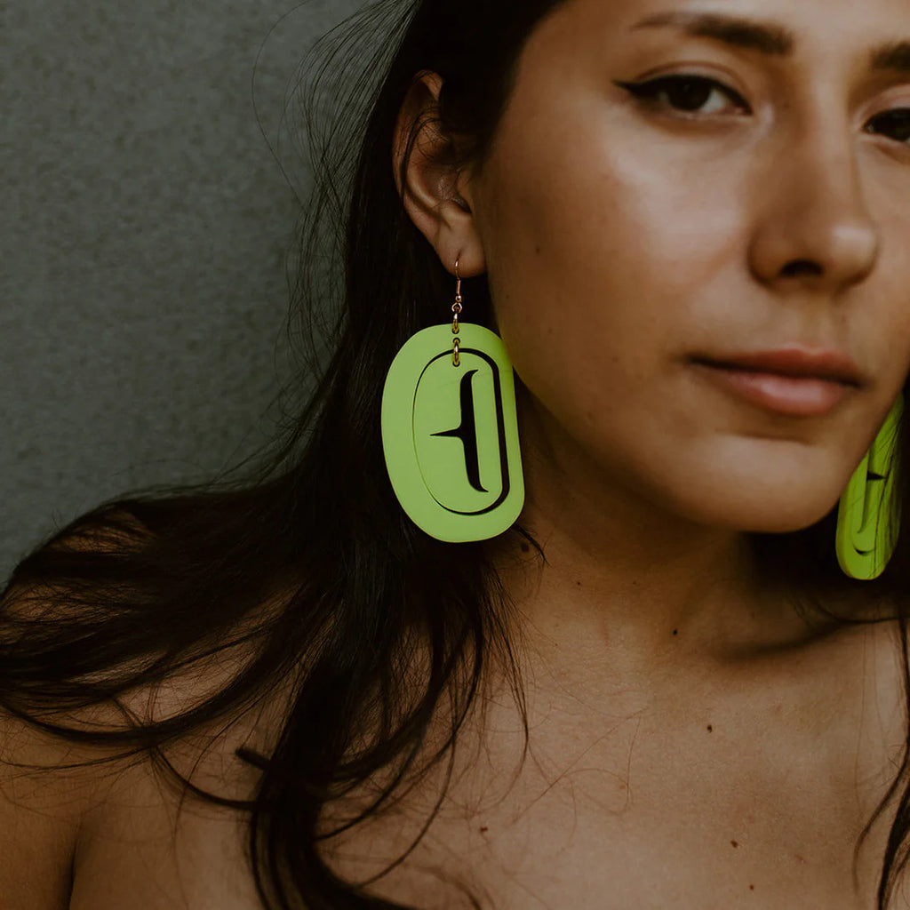 CCW | Earrings | Ovoid Lrg