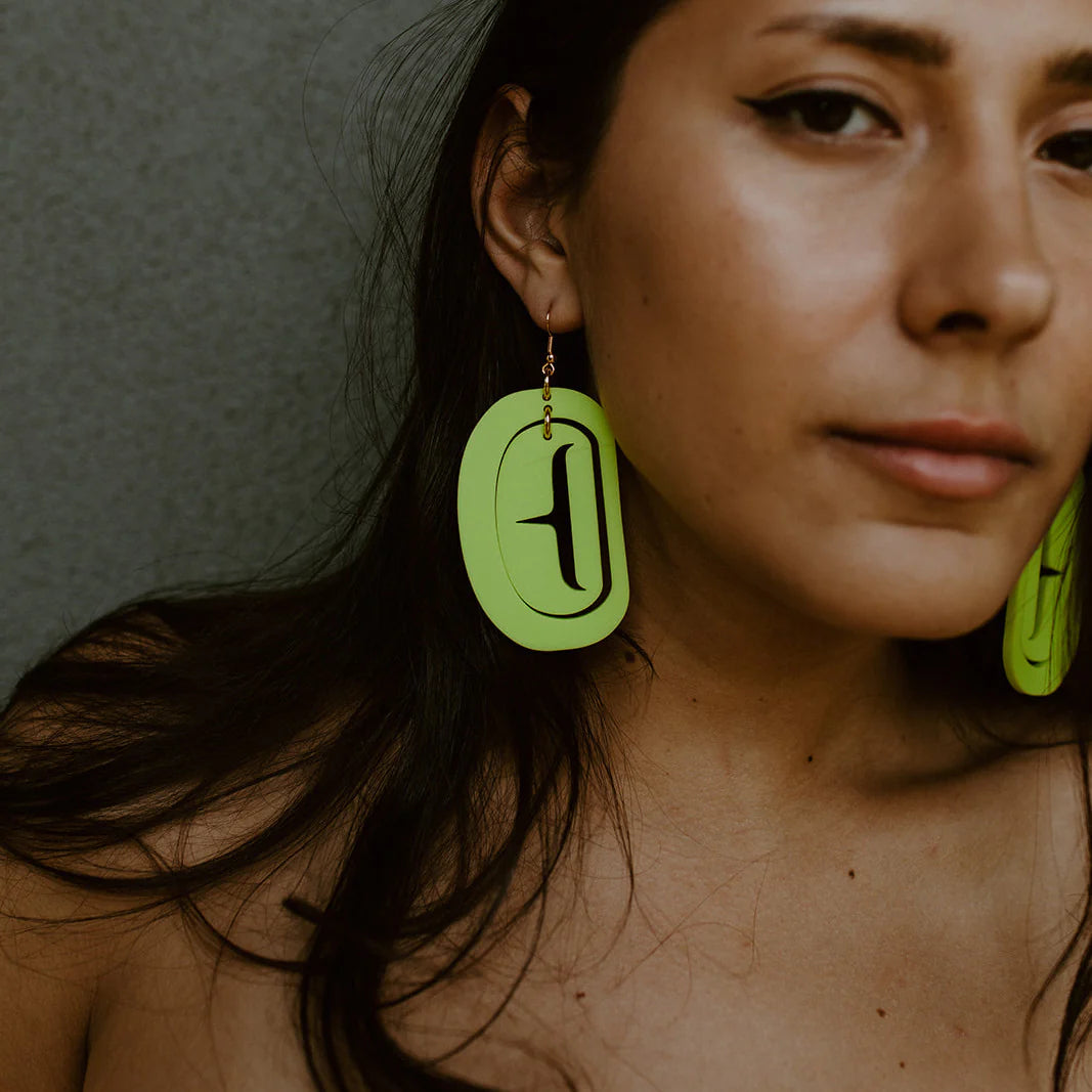 CCW | Earrings | Ovoid Lrg