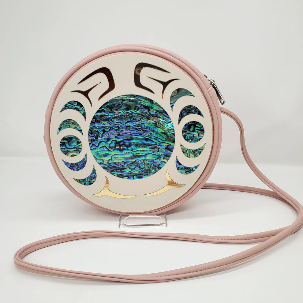 Pink Moon Phases Purse by Copper Canoe Woman