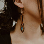 Paddle Song Earrings by Copper Canoe Woman