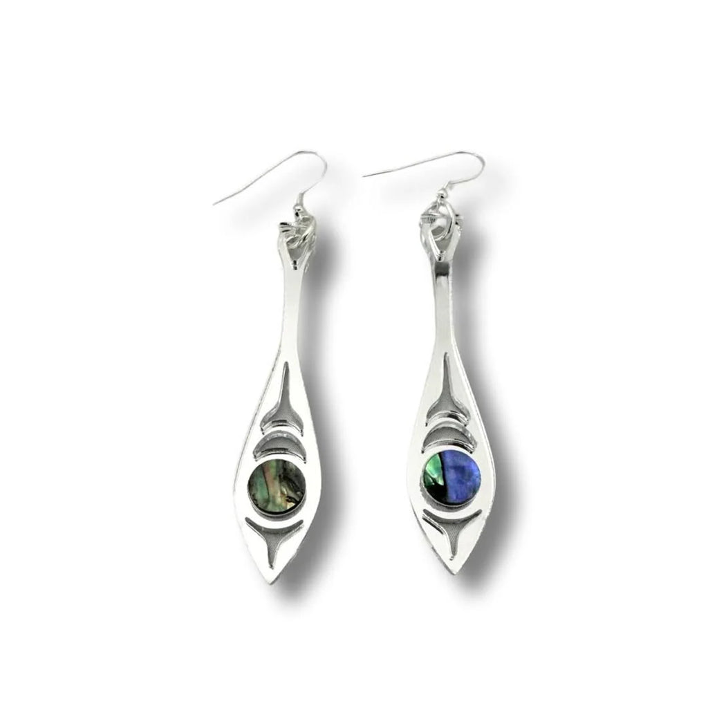 Paddle Song Earrings by Copper Canoe Woman
