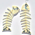 Large Salmon Earrings by Copper Canoe Woman