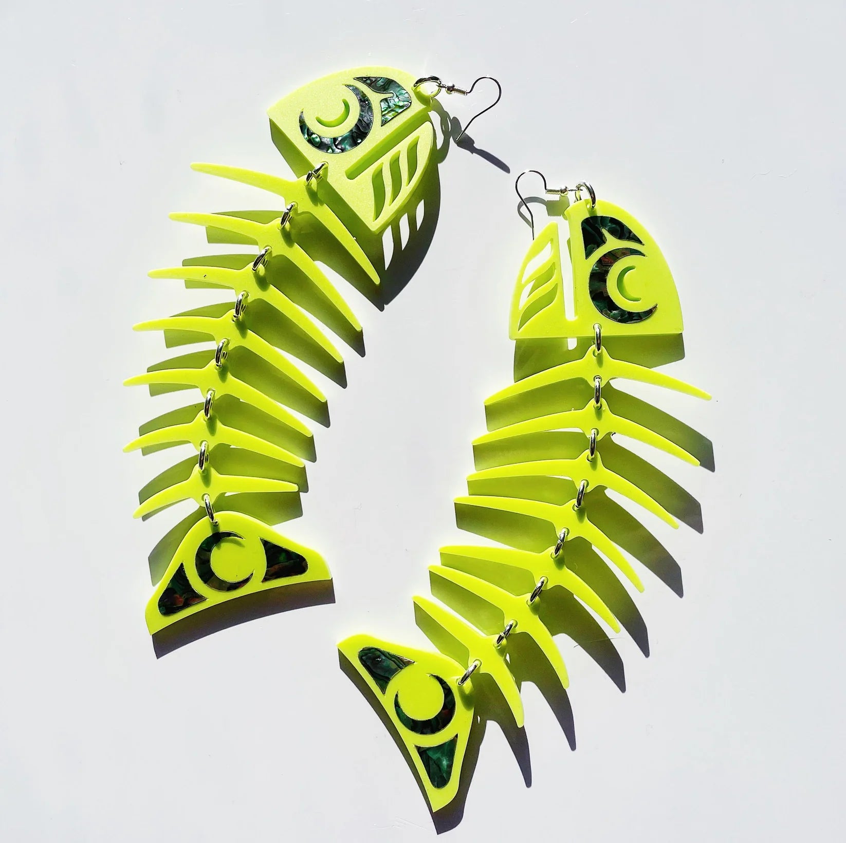 CCW | Earrings | Lrg Salmon