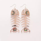 CCW | Medium Salmon Earrings
